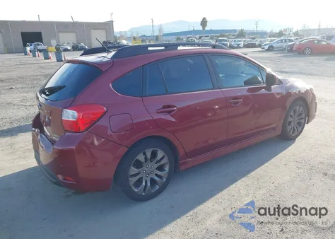 2013 Subaru Impreza 2.0I Sport Premium z USA, uszkodzony, nr VIN JF1GPAL69D2874525